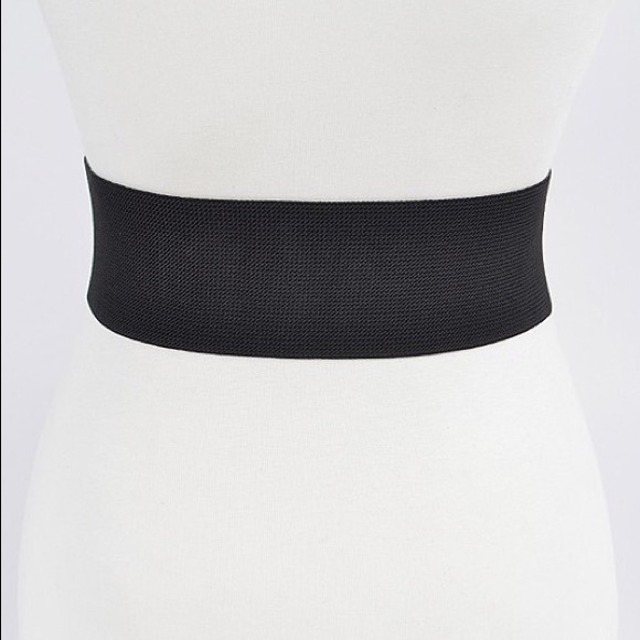 Western Triple Buckle Elastic Corset Statement Belt - Picture 7 of 8